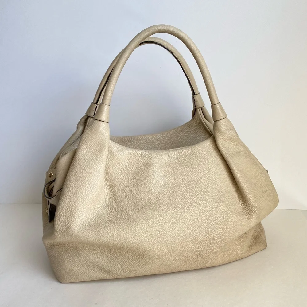 Kate Spade Hobo Bag Berkshire Stevie Purse Y2K Soft Slouchy Real Leather Satchel